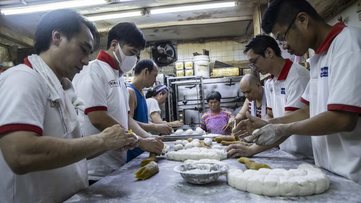 FOTO: Ramai Festival Bakpao di Hong Kong Usai 3 Tahun Vakum
