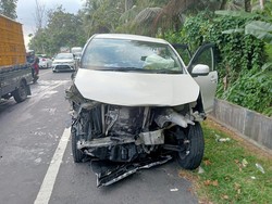 Kecelakaan Beruntun di Jalur Denpasar-Gilimanuk, 2 Orang Luka-luka