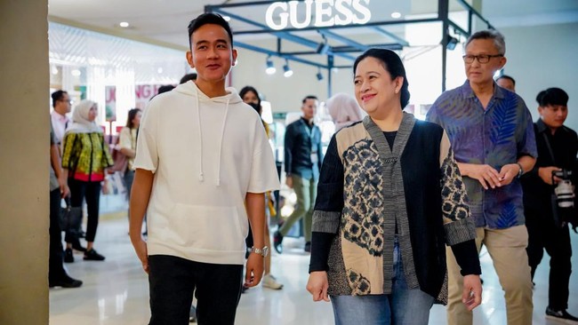 Wali Kota Solo, Gibran Rakabuming Raka melakukan pertemuan dengan Ketua DPR Puan Maharani.