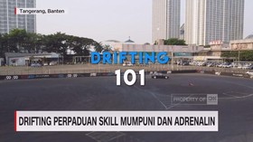 VIDEO: Drifting Perpaduan Skill Mumpuni dan Adrenalin