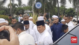 Prabowo Subianto Hadiri Haul Alhabib Munzir
