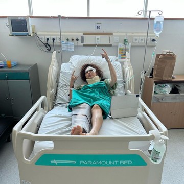 Angelaa Lee Akhirnya Ceritakan Kecelakaan yang Dialaminya