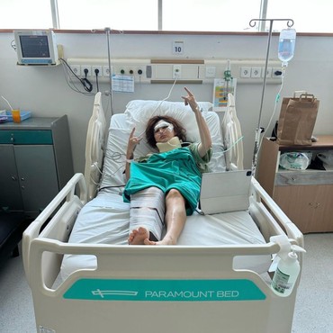 Angelaa Lee Akhirnya Ceritakan Kecelakaan yang Dialaminya