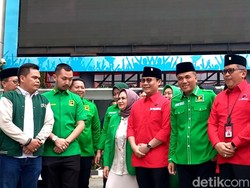 Dipimpin Hasto, Rombongan PDIP Tiba di Markas PPP Bahas Pemenangan Ganjar
