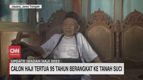 VIDEO: Calon Haji Tertua 95 Tahun Berangkat ke Tanah Suci