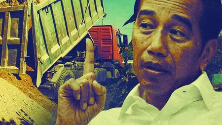 Jokowi Izinkan Ekspor Pasir Laut Lagi