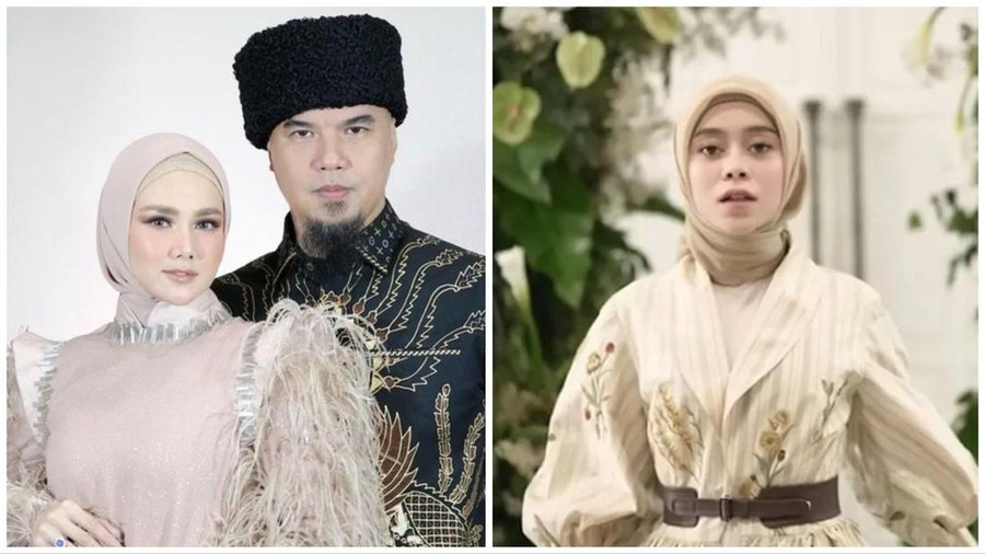 lesti kejora Kolase foto Lesti Kejora, Mulan Jameela, dan Ahmad Dhani.
