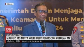 VIDEO: Mahfud MD Minta Polri Usut Pembocor Putusan MK