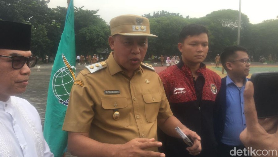 Plt Walkot Bekasi Tri Adhianto &lpar;Muhammad Fariz At Thariqi&sol;detikcom&rpar;