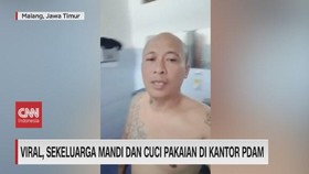 VIDEO: Viral, Sekeluarga Mandi Dan Cuci Pakaian di Kantor PDAM
