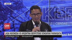 VIDEO: Menparekraf Siapkan Lima Destinasi Untuk Timnas Argentina