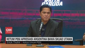 VIDEO: Ketum PSSI Apresiasi Argentina Bawa Skuad Utama