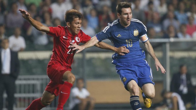 Asosiasi Sepak Bola Hong Kong (HKFA) menghabiskan Rp57,3 miliar guna menyaksikan aksi Lionel Messi dan timnas Argentina pada 2014 silam.