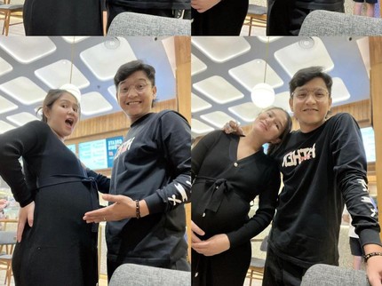 5 Potret Ultah Pernikahan Masayu Clara Bareng Suami, Bahagia Tunjukkan Baby Bump