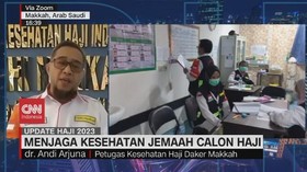 VIDEO: Suhu Mencapai 39 Derajat, Jemaah Diimbau Jaga  Kesehatan