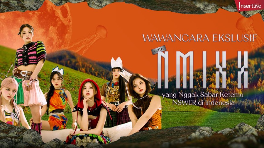 Poster wawancara NMIXX Poster wawancara NMIXX