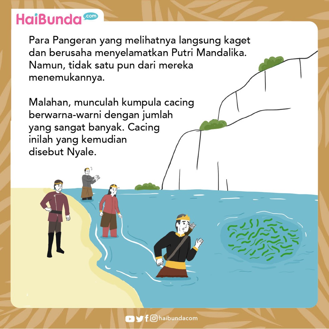 Cacing Menyala di Lombok