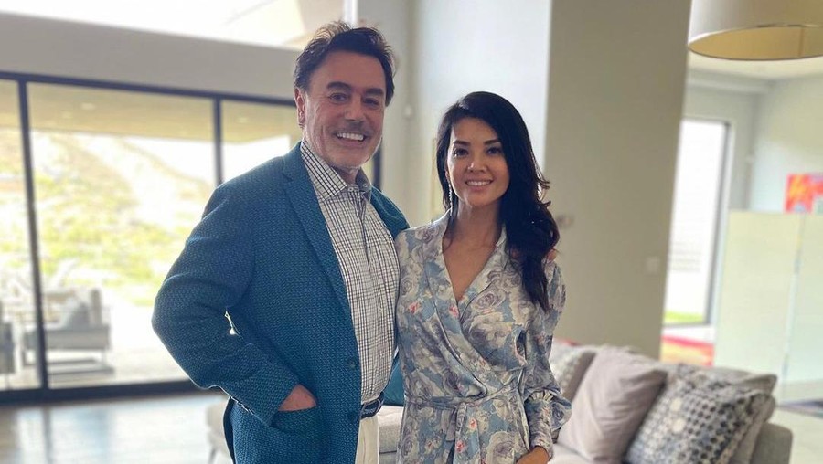 Farah Quinn dan suami