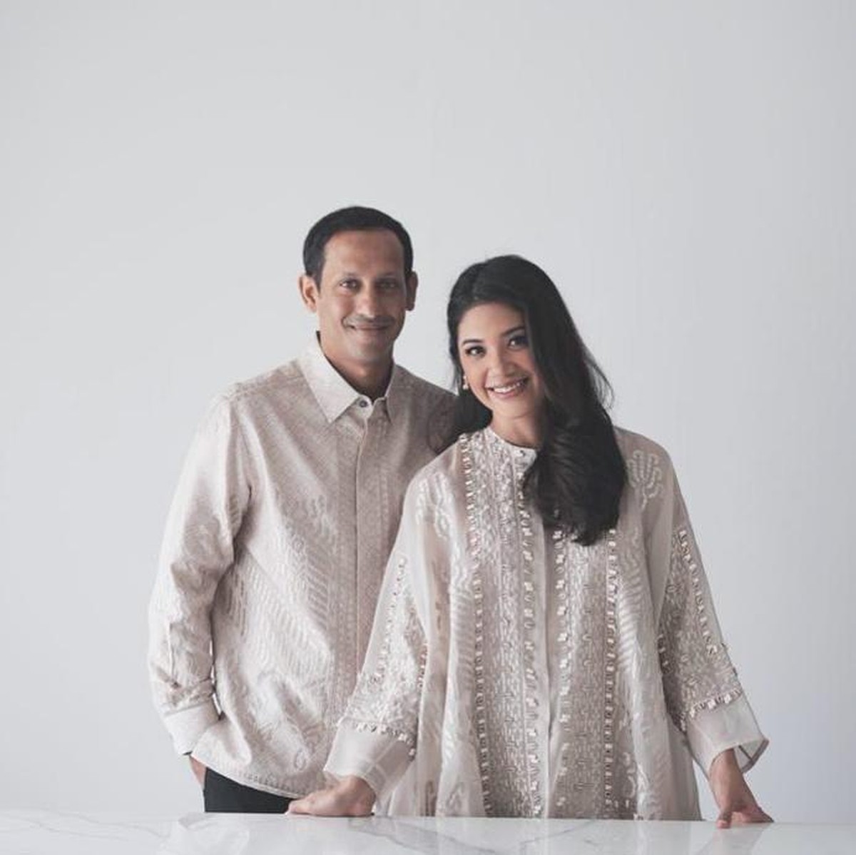 Kena Isu Anak Dibaptis&comma; Ini Potret Harmonis Nadiem Makarim dan Istri yang Beda Agama