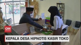 VIDEO: Kepala Desa Hipnotis Kasir Toko