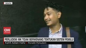 VIDEO: Perludem: MK Tidak Berwenang Tentukan Sistem Pemilu