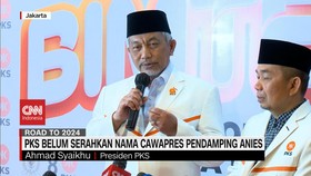 VIDEO: PKS Belum Serahkan Nama Cawapres Pendamping Anies