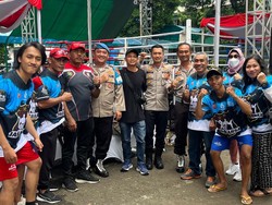 Polsek Jagakarsa Gelar Kompetisi Tinju demi Cegah Tawuran