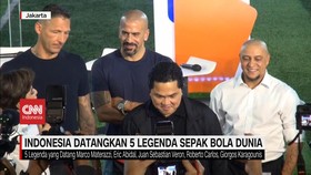 VIDEO: PSSI Datangkan 5 Legenda Sepak Bola Dunia