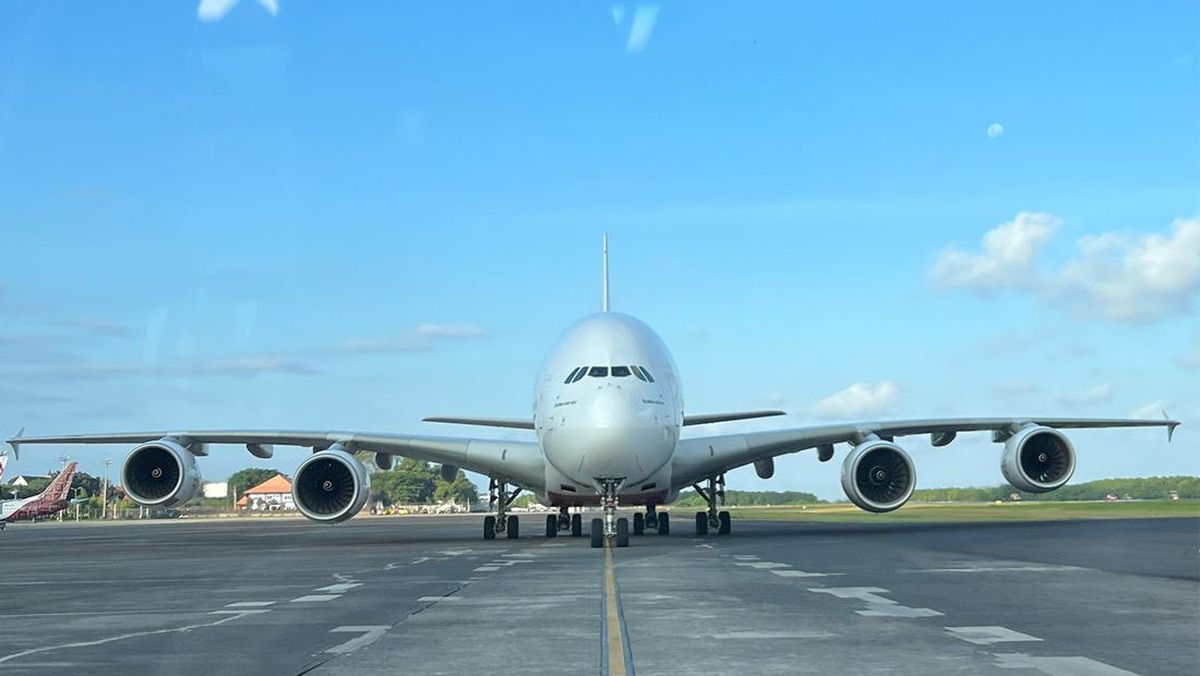 Hanya untuk Tur Pramusim, Airbus A380 Bakal Hadir di Bandara Soetta