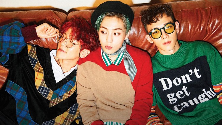 EXO Chen, Baekhyun, dan Xiumin EXO