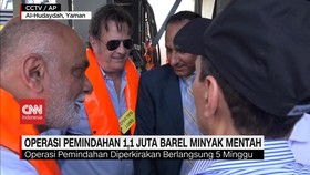 VIDEO: Operasi Penyelamatan 1,1 Juta Barel Minyak Mentah