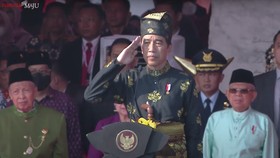 Jokowi Puja-puji Pancasila Warisan Soekarno di Depan Megawati