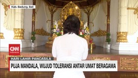VIDEO: Puja Mandala, Wujud Toleransi Antar Umat Beragama