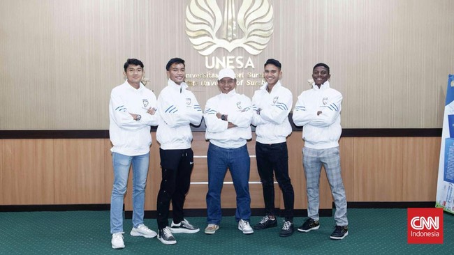 Marselino Ferdinan bersama empat pemain Timnas Indonesia mendapatkan beasiswa kuliah hingga S2.