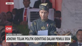 VIDEO: Jokowi: Tolak Politik Identitas Dalam Pemilu 2024