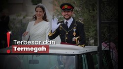Megahnya Royal Wedding Jordan, Dihadiri Pangeran William Hingga Presiden