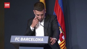 VIDEO: Derai Air Mata Warnai Perpisahan Jordi Alba dan Barcelona