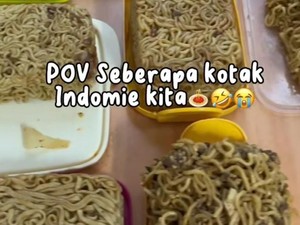 Viral di TikTok! Tren Mie Kotak Bikin Nostalgia Anak 90an dan Dijadikan Ajang Lomba