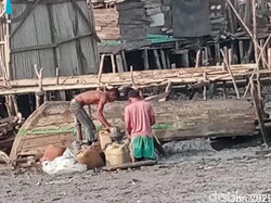 Warga di Belawan Keluhkan Bau BBM, Menyengat Buat Sesak Napas