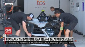 VIDEO: Persiapan Tim Dan Pembalap Jelang Balapan Formula E