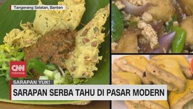 VIDEO: Sarapan Tahu Dan Pecel di Pasar Modern