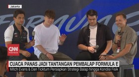 VIDEO: Cuaca Panas Jadi Tantangan Pembalap Formula E