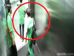 Detik-detik CCTV Anak Pejabat Kemenhub di Lift Sebelum Tewas di Sekolah