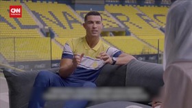 VIDEO: Ronaldo Respons Rumor Benzema dan Messi ke Liga Arab Saudi