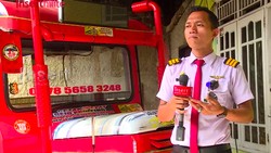 Viral Sopir Odong-odong Berseragam Pilot, Raup Untung Rp9 Juta Setiap Bulan