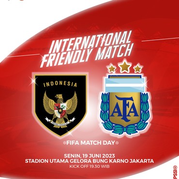 Harga Tiket Indonesia VS Argentina Lengkap dengan Seating Plan