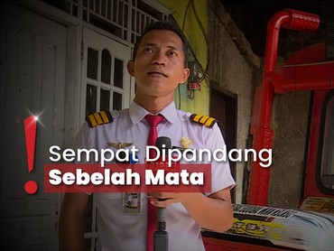 img-title Kisah Ari Jambul Sopir Odong-odong Berseragam Pilot Raup Rp9 Juta