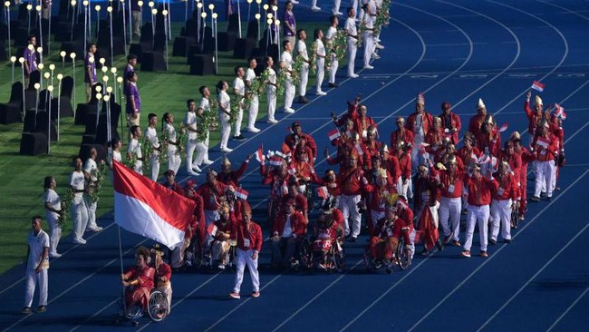 Klasemen ASEAN Para Games (APG) 2023 saat in dikuasai Indonesia yang berada di posisi puncak mengungguli Vietnam dan Thailand.