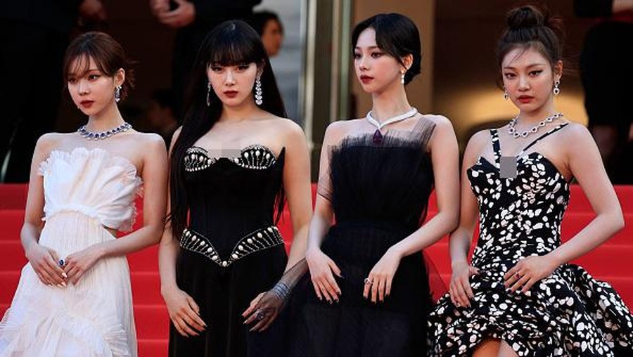 CANNES, FRANCE - MAY 24: Giselle from Girl Group aespa attends the 