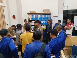Honorer Damkar-Satpol PP Pangkep Demo Tagih Gaji 4 Bulan, BKAD Hanya Janji